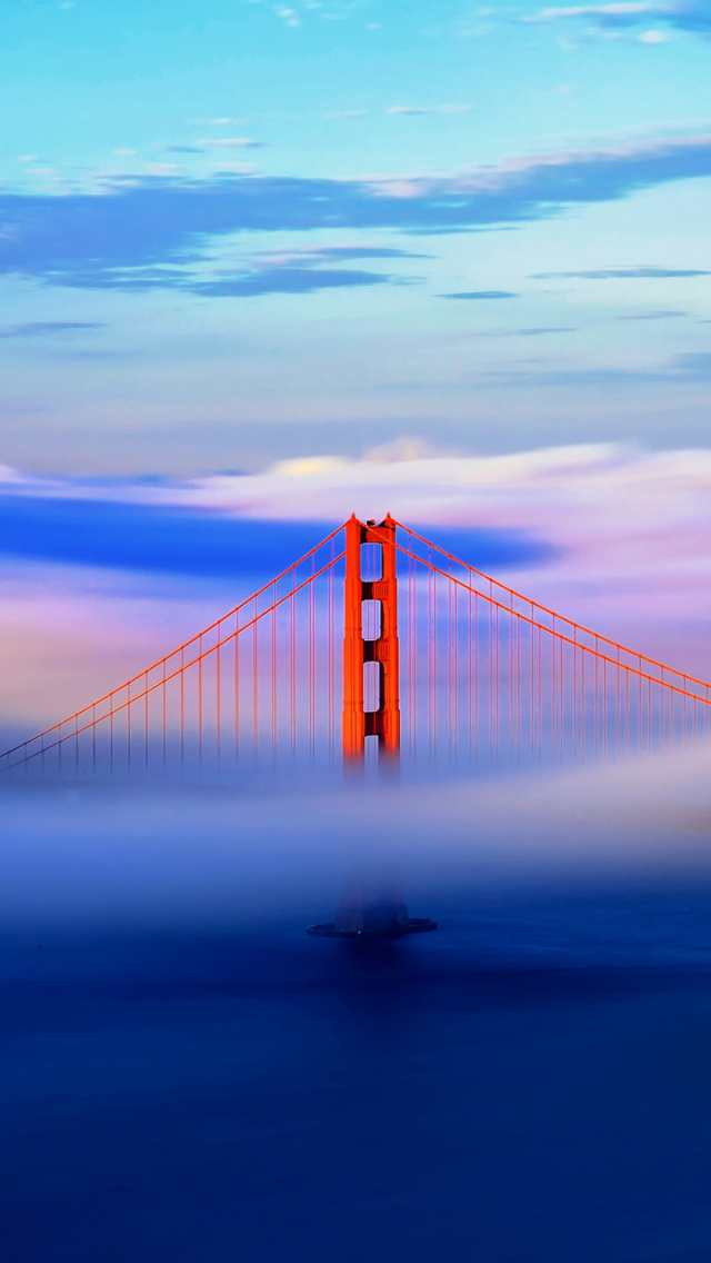 Screenshot №1 pro téma San Francisco Golden Gate Bridge 640x1136