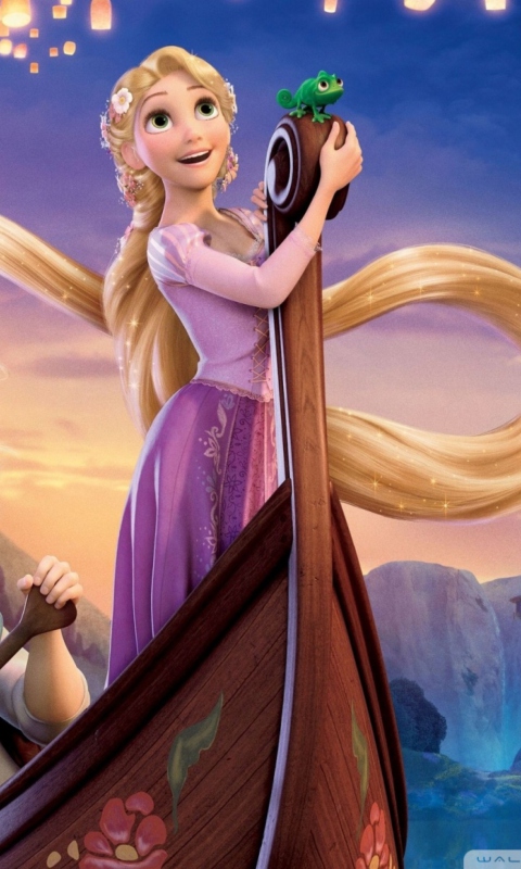 Fondo de pantalla Rapunzel 480x800