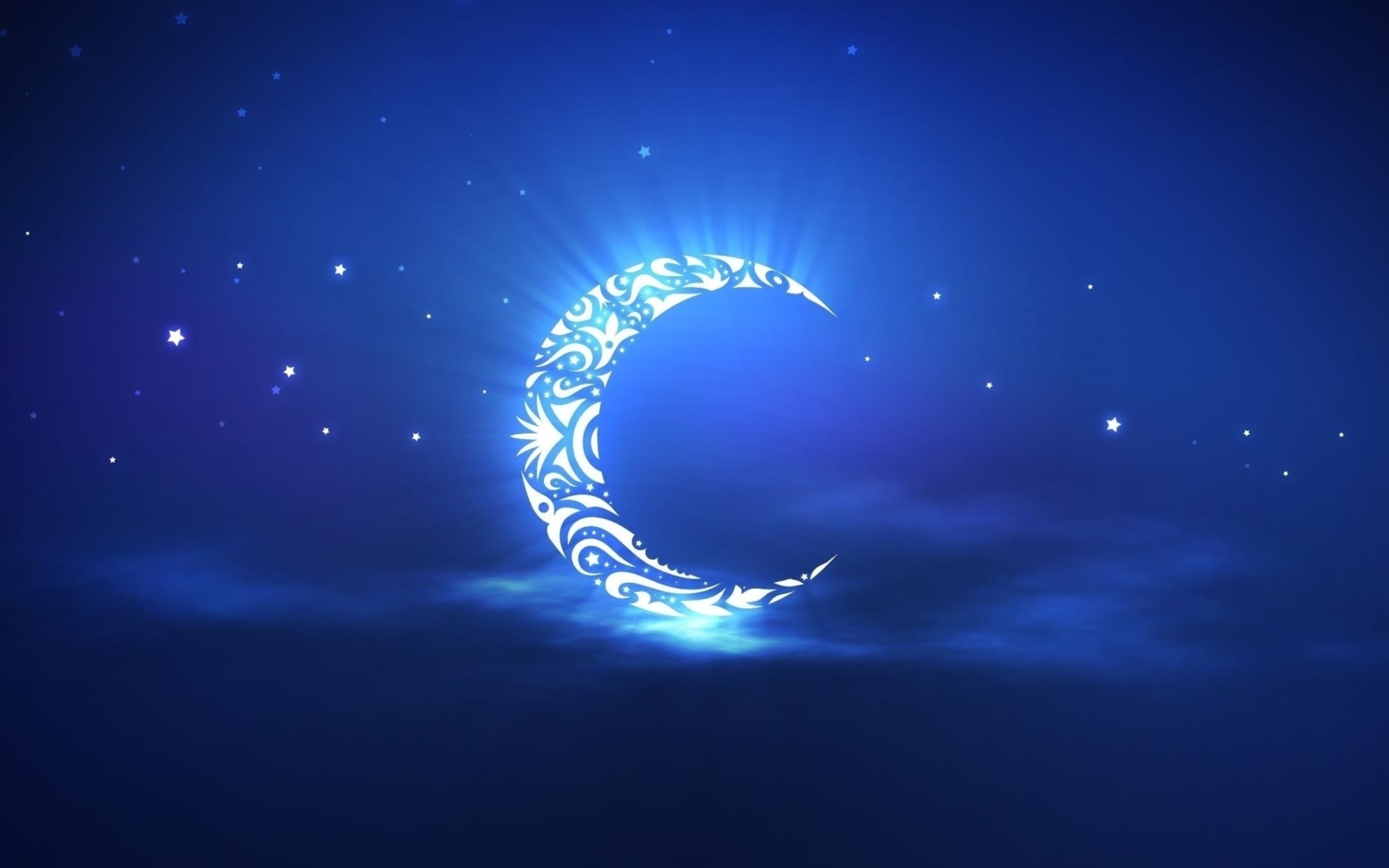 Обои Islamic Moon Ramadan Wallpaper 1680x1050