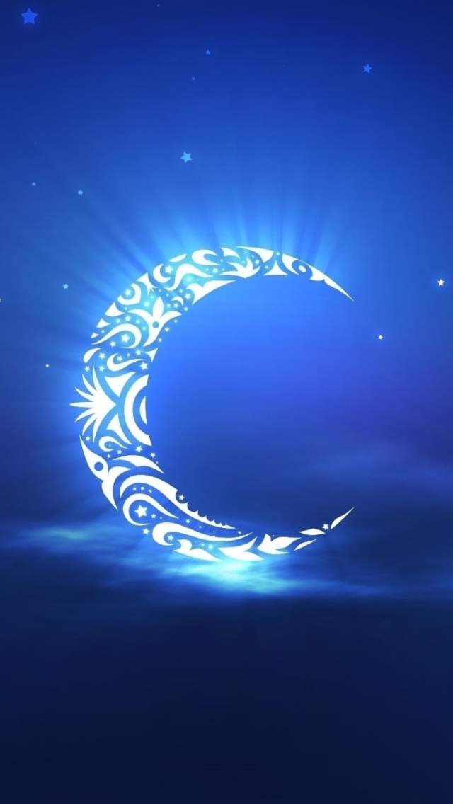 Das Islamic Moon Ramadan Wallpaper Wallpaper 640x1136