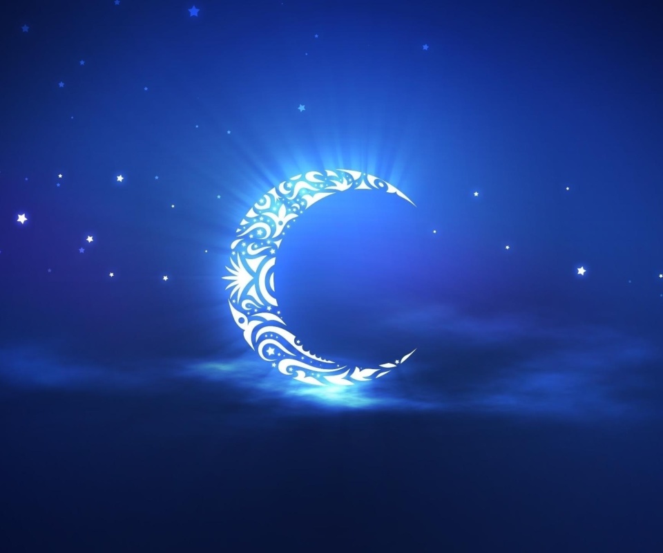 Обои Islamic Moon Ramadan Wallpaper 960x800