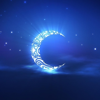Картинка Islamic Moon Ramadan Wallpaper на iPad mini