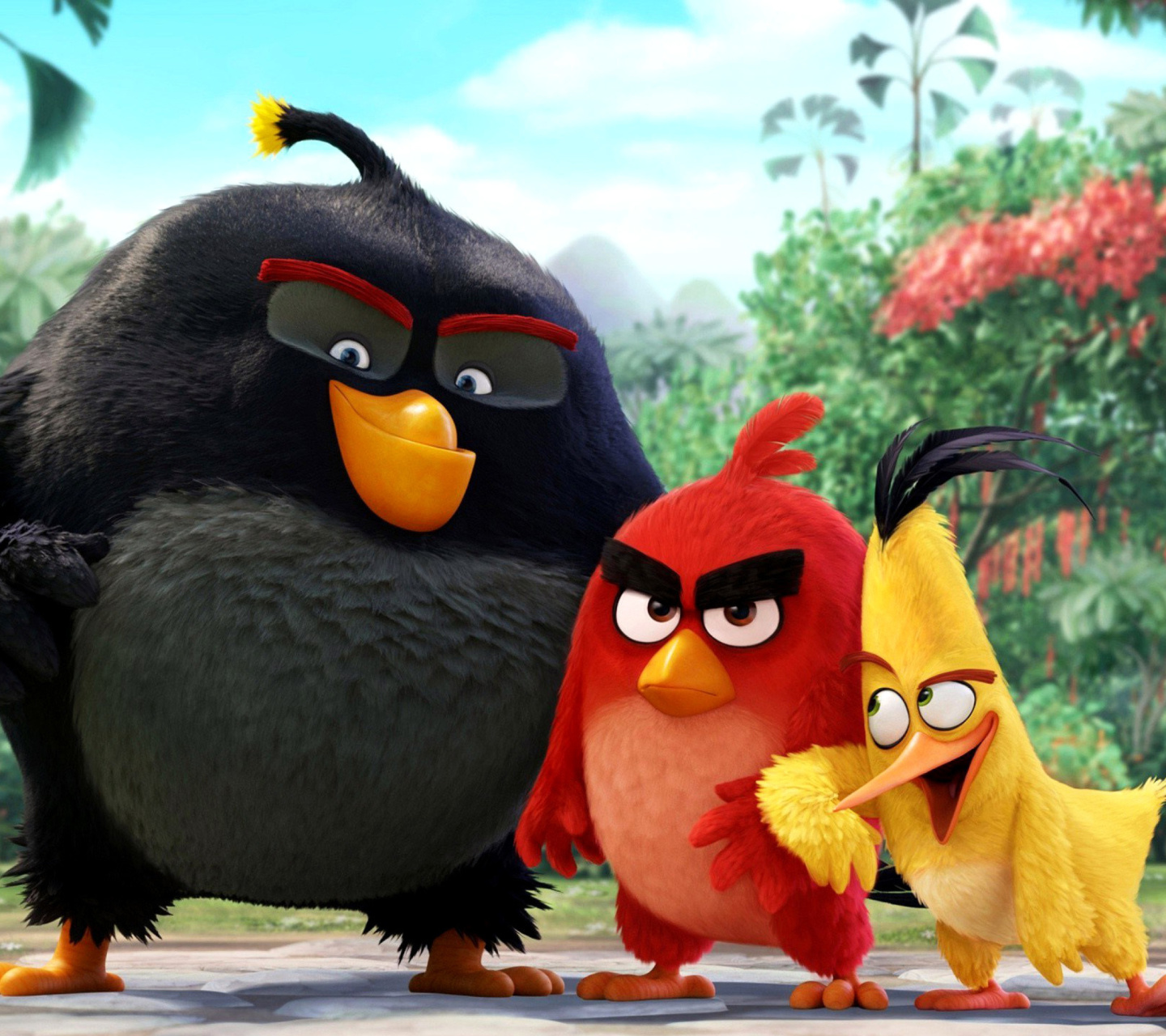 Fondo de pantalla The Angry Birds Comedy Movie 2016 1440x1280