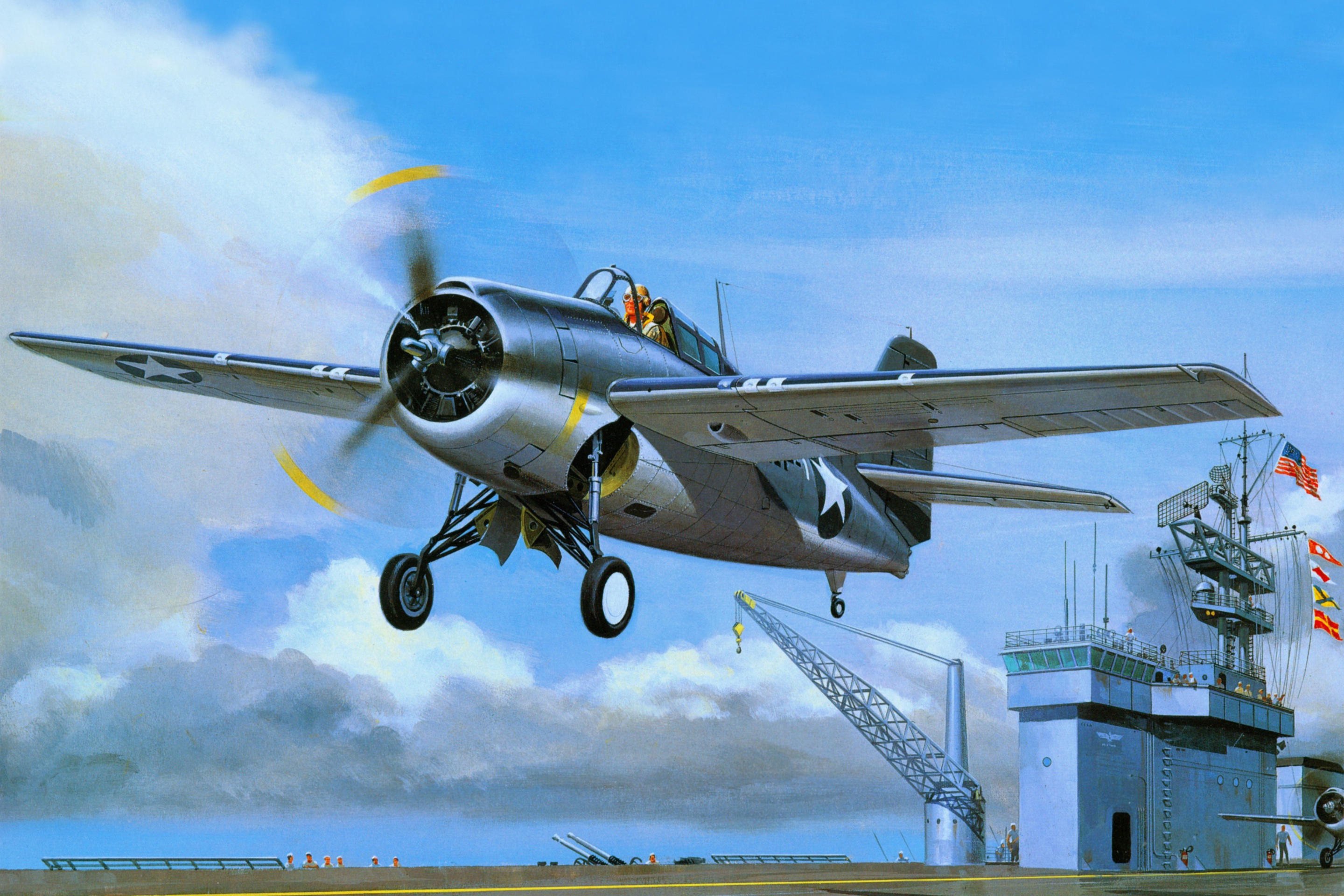 Screenshot №1 pro téma Grumman F4F Wildcat 2880x1920