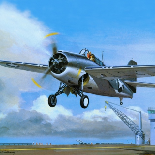 Grumman F4F Wildcat - Obrázkek zdarma pro 208x208