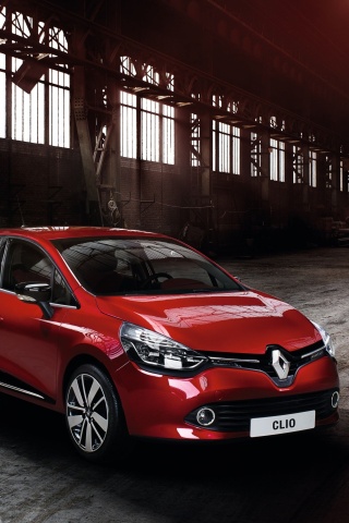 Fondo de pantalla Renault Clio 320x480