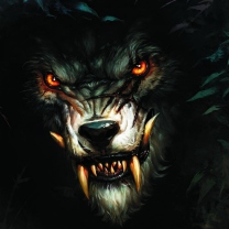 Das Werewolf Artwork Wallpaper 208x208