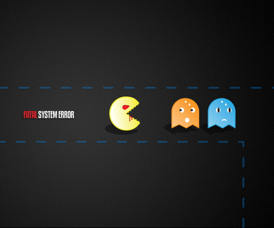 Screenshot №1 pro téma Pacman Yum-Yum 960x800