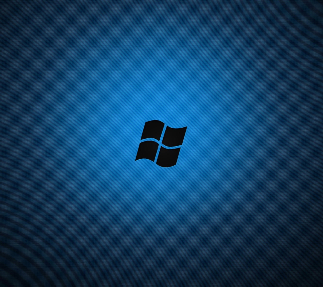 Fondo de pantalla Windows Blue Logo 1080x960