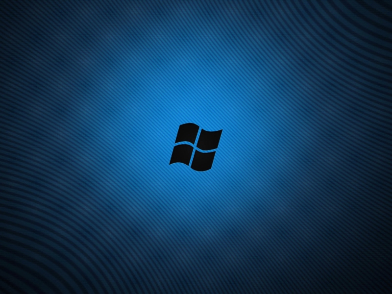 Screenshot №1 pro téma Windows Blue Logo 800x600