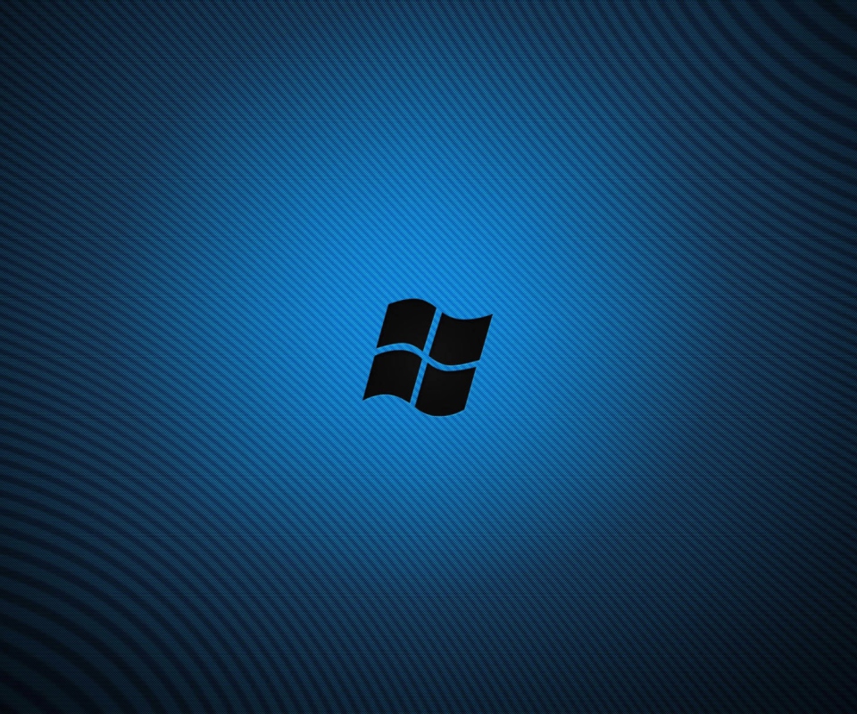 Fondo de pantalla Windows Blue Logo 960x800