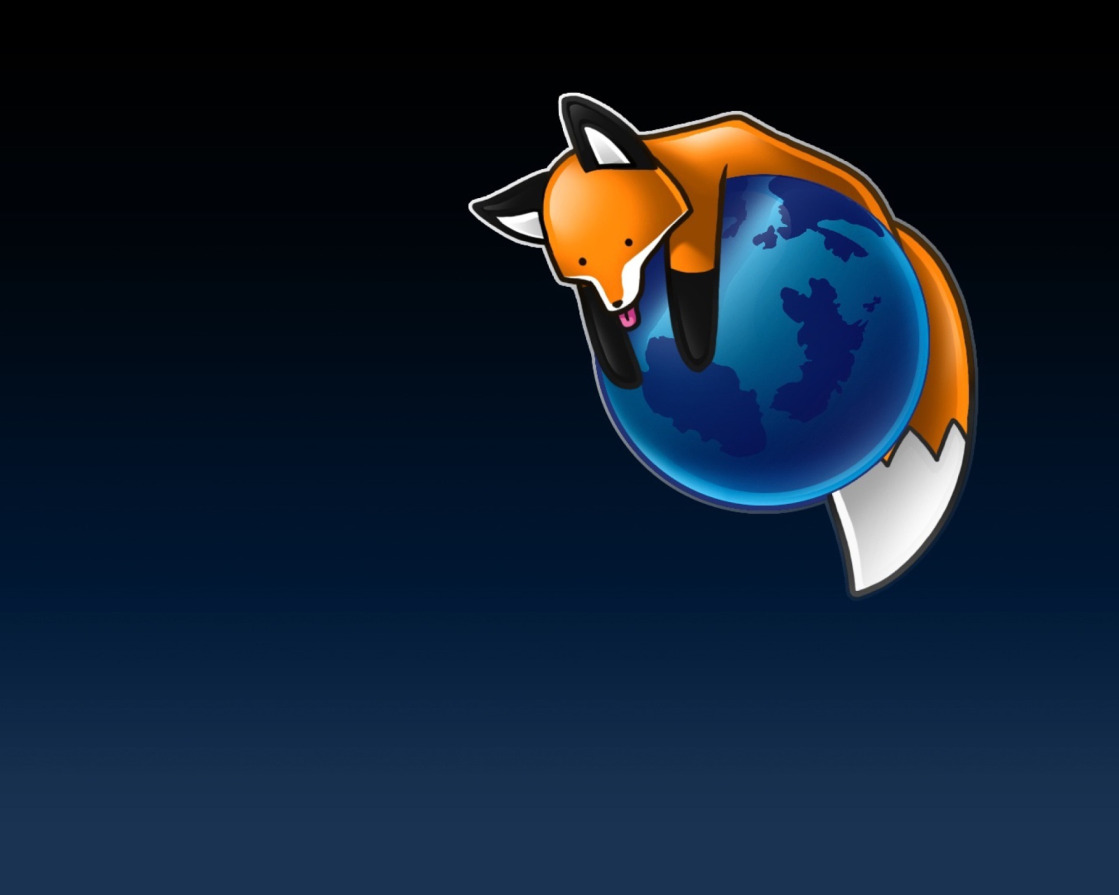 Обои Tired Firefox 1600x1280