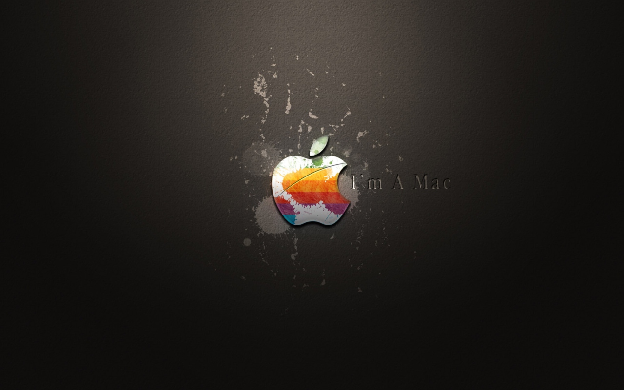 Screenshot №1 pro téma Apple I'm A Mac 1280x800