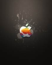 Das Apple I'm A Mac Wallpaper 176x220