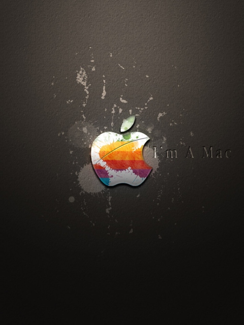 Screenshot №1 pro téma Apple I'm A Mac 480x640
