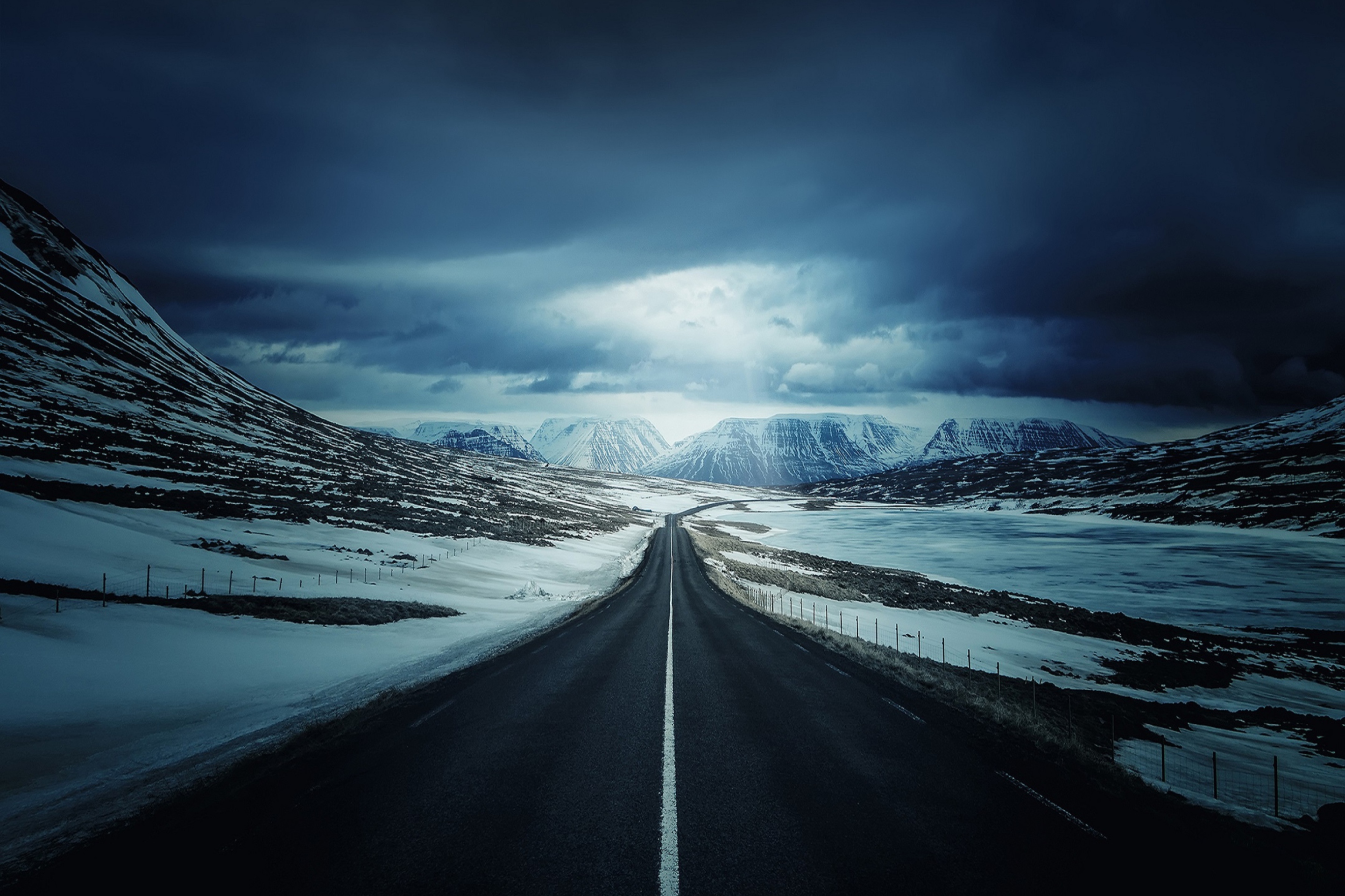 Das Ring Road - Iceland Wallpaper 2880x1920