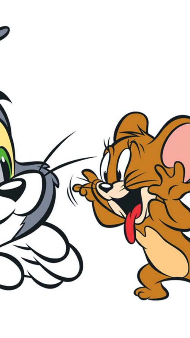 Fondo de pantalla Tom And Jerry 640x1136