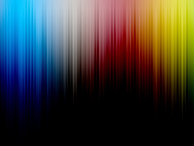 Screenshot №1 pro téma Colorful Spectrum Lines 640x480