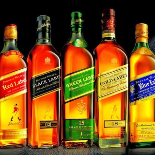 Johnnie Walker Label Whisky sfondi gratuiti per 208x208