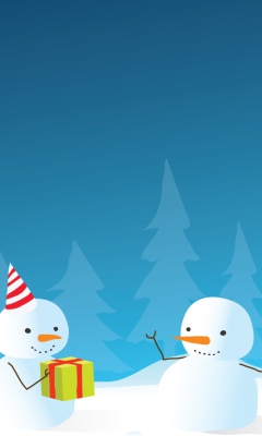 Screenshot №1 pro téma Happy Winter Holidays 240x400