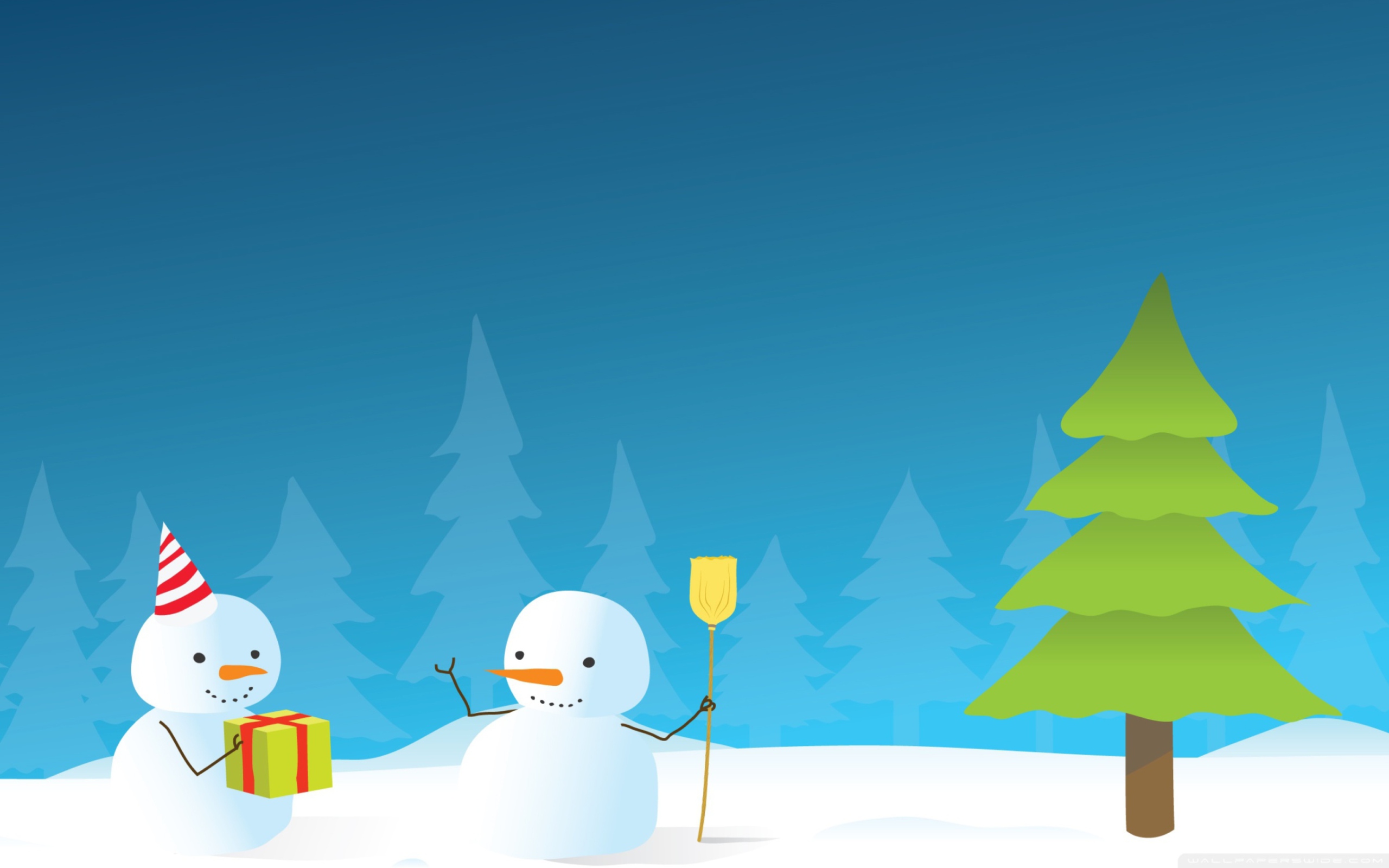 Screenshot №1 pro téma Happy Winter Holidays 2560x1600