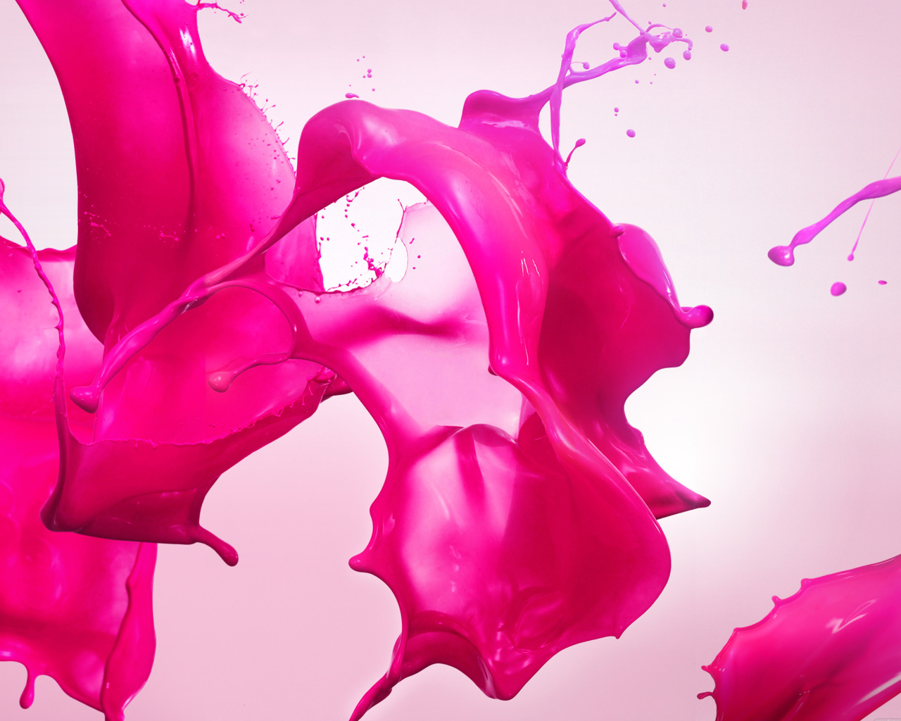 Screenshot №1 pro téma Pink Paint 1280x1024