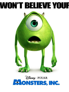 Screenshot №1 pro téma Monsters Inc 240x320