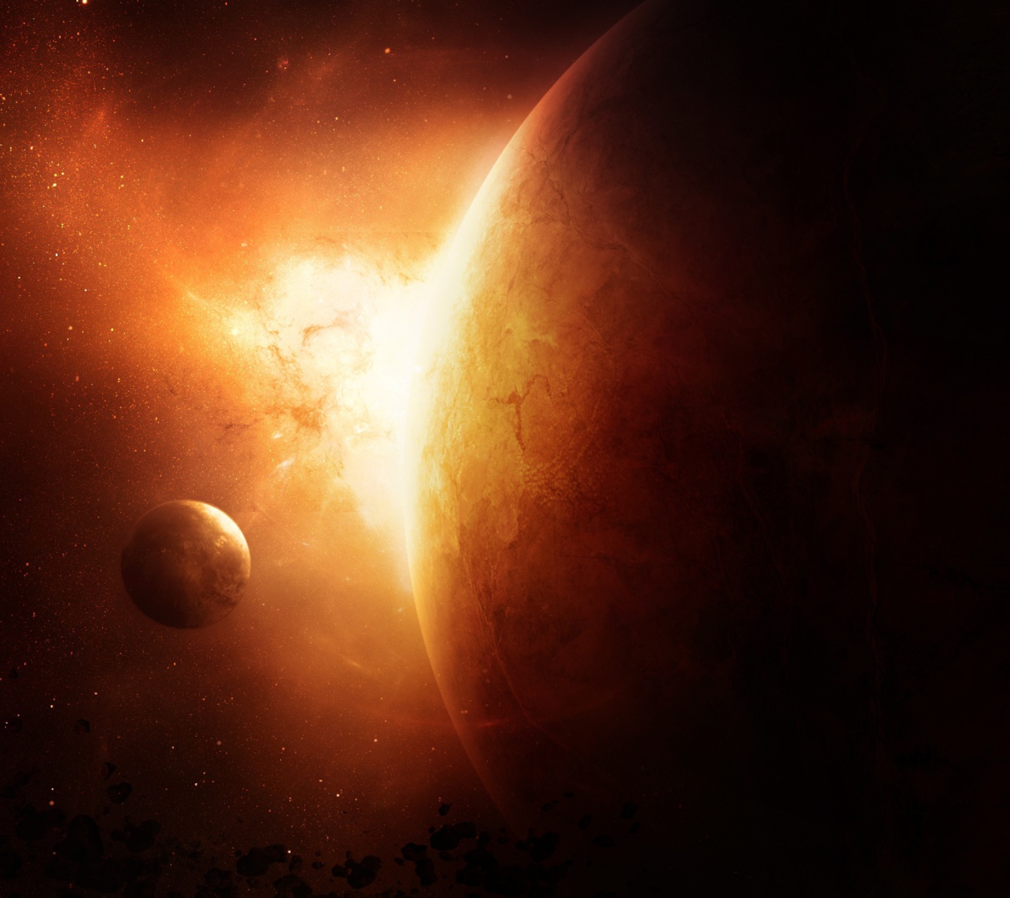 Screenshot №1 pro téma Stargate Space Universe 1440x1280
