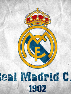 Das Real Madrid CF 1902 Wallpaper 240x320
