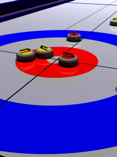 Curling wallpaper 240x320