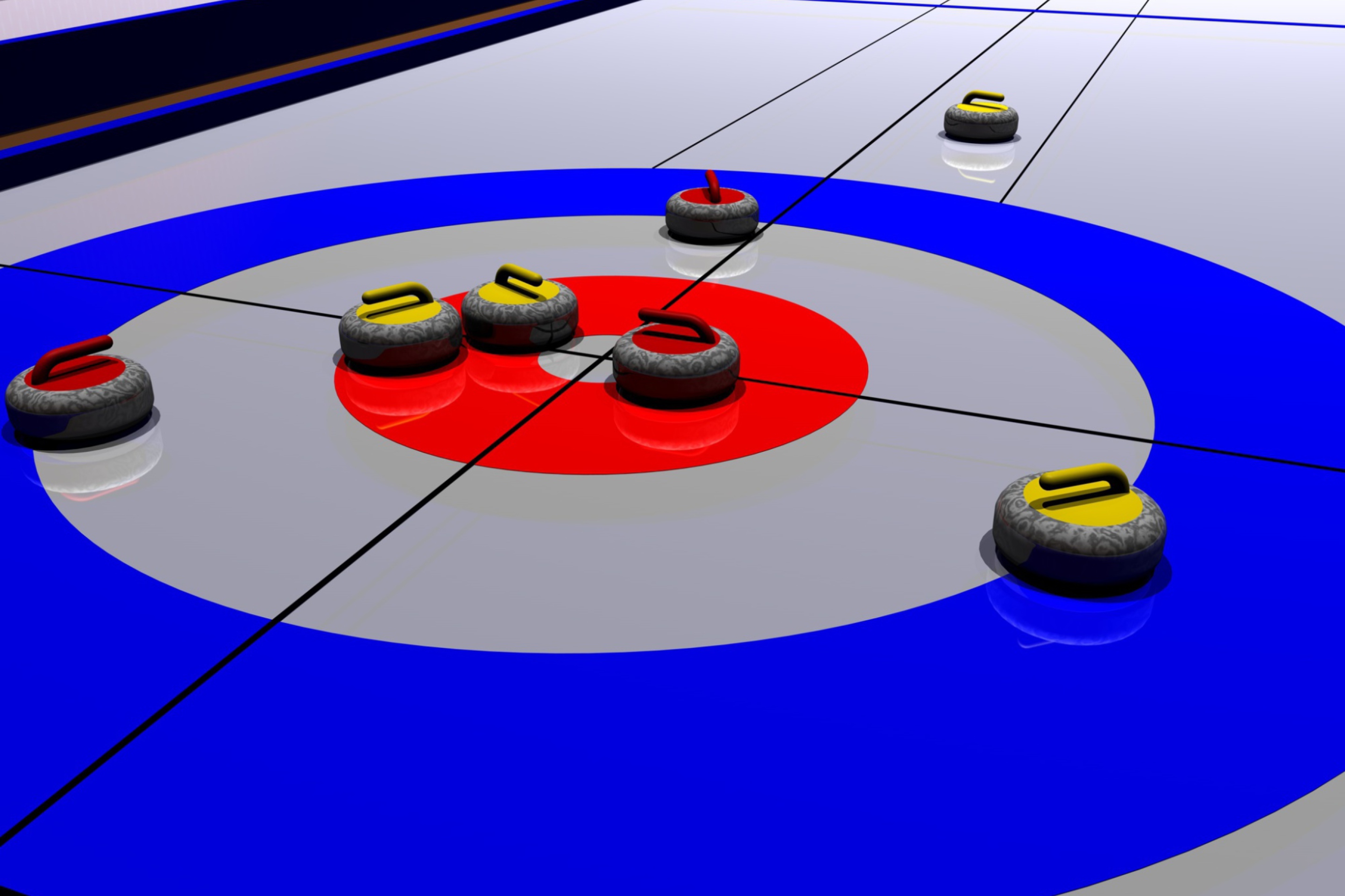 Fondo de pantalla Curling 2880x1920