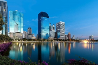 City Panorama - Obrázkek zdarma pro Samsung Galaxy S4