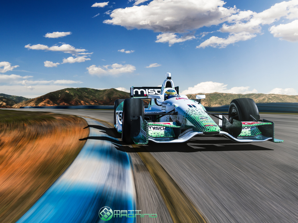 Das IndyCar Series Racing Wallpaper 1152x864
