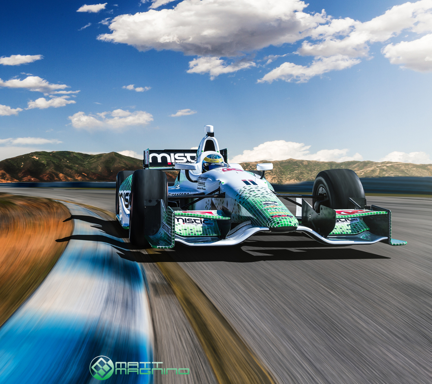 Das IndyCar Series Racing Wallpaper 1440x1280