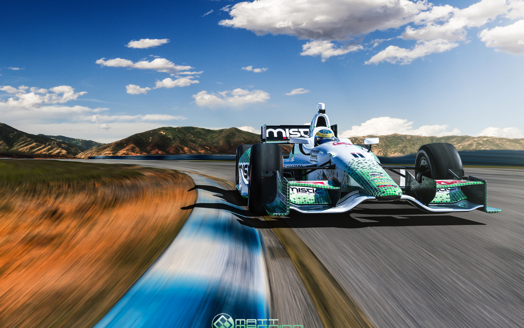 Das IndyCar Series Racing Wallpaper 1680x1050