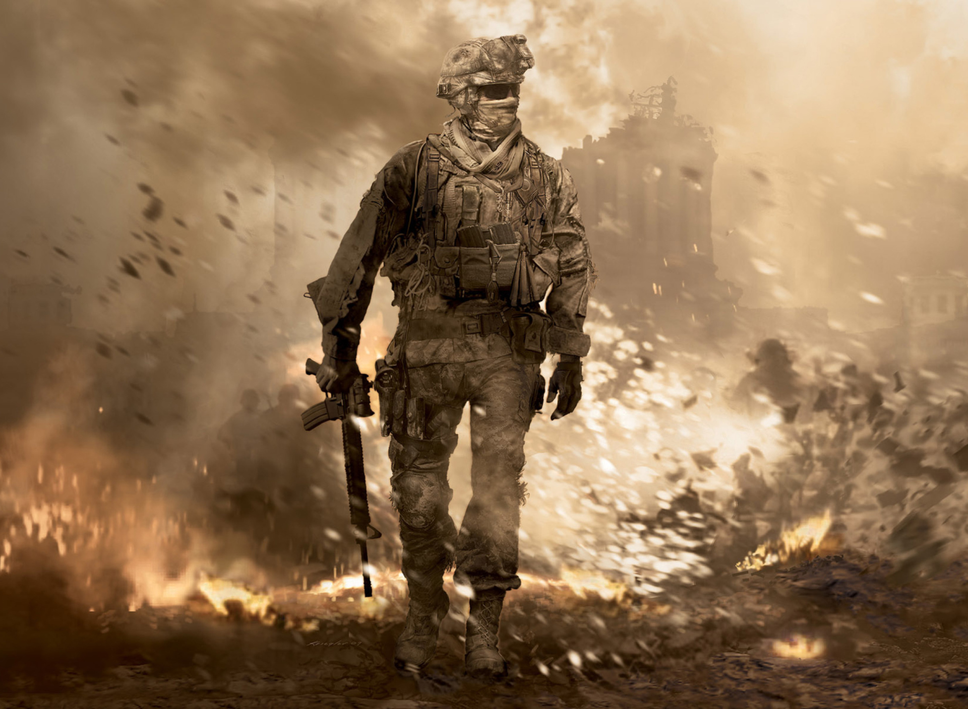 Screenshot №1 pro téma Call of Duty: Modern Warfare 2 1920x1408