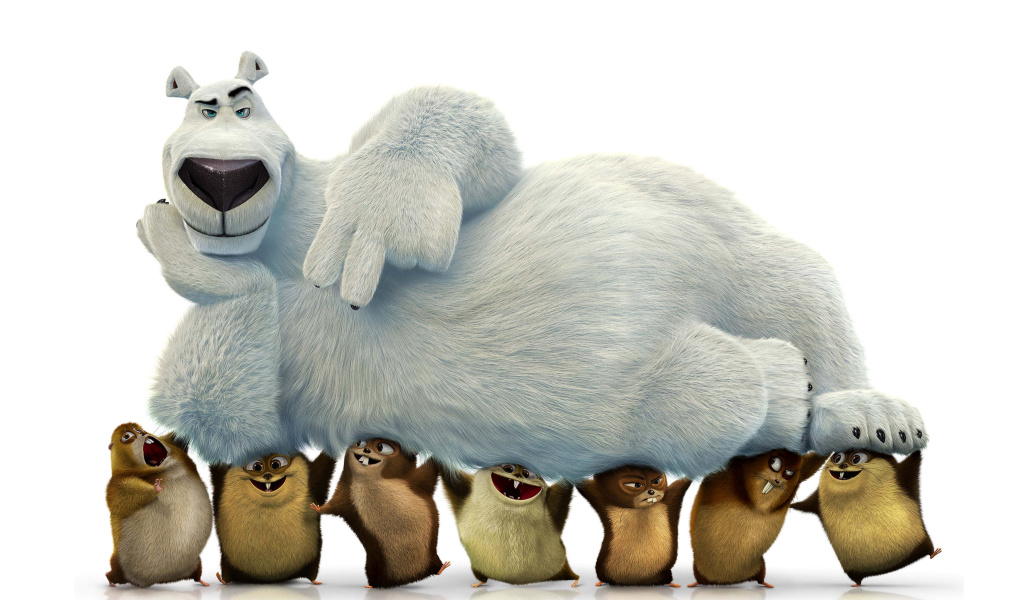 Screenshot №1 pro téma Norm Of The North Animation Movie 1024x600