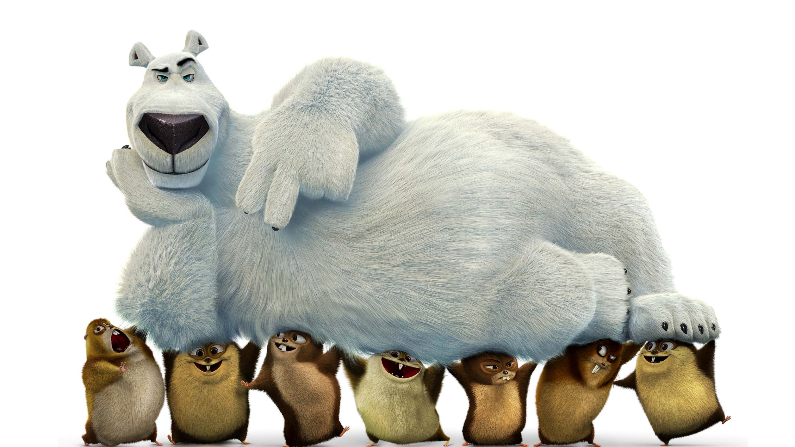 Screenshot №1 pro téma Norm Of The North Animation Movie 1600x900