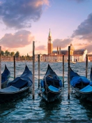 Screenshot №1 pro téma Venice Italy Gondolas 132x176