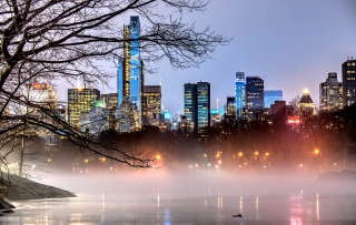 Manhattan View From Central Park - Obrázkek zdarma 