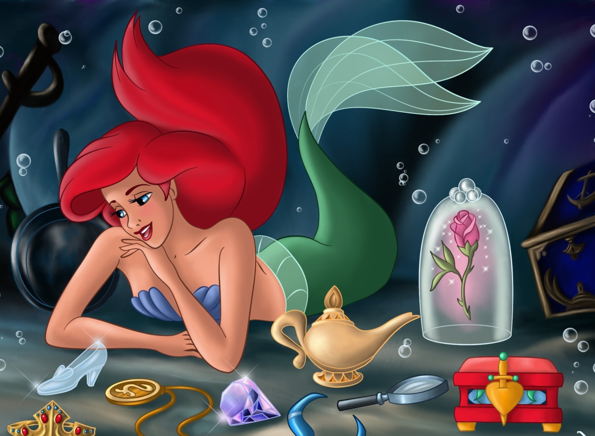 Fondo de pantalla The Little Mermaid 1920x1408