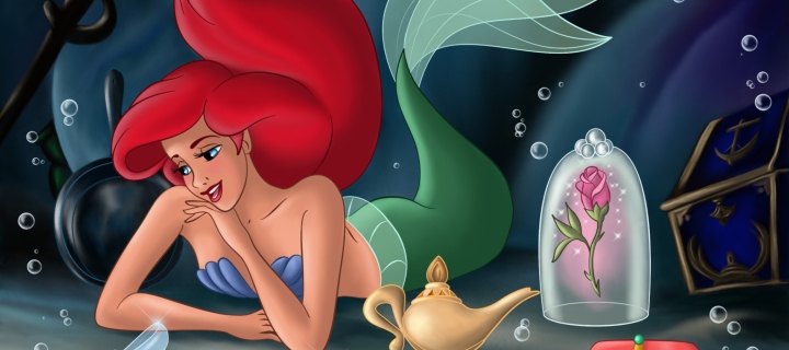 Sfondi The Little Mermaid 720x320