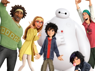 Screenshot №1 pro téma Big Hero 6 320x240