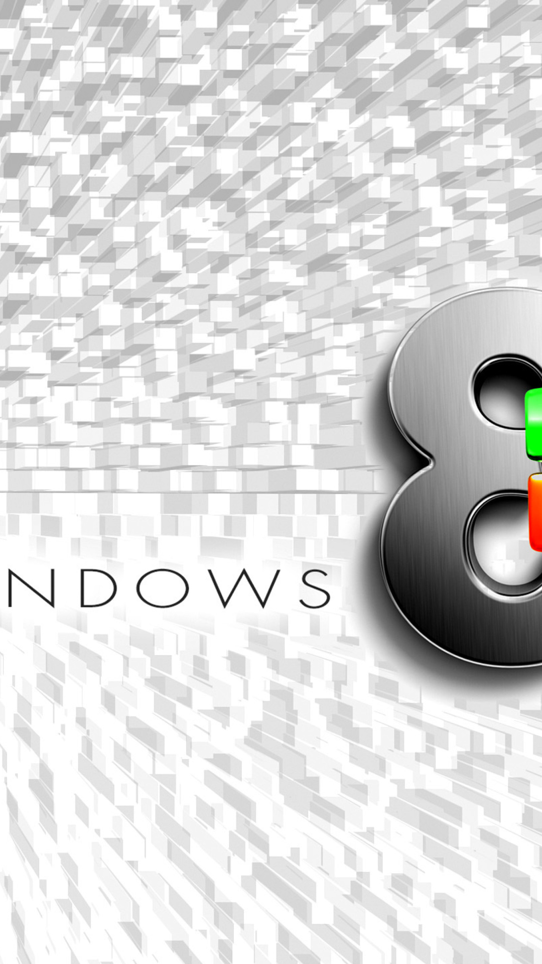 Fondo de pantalla Windows 8 Logo Wallpaper 1080x1920