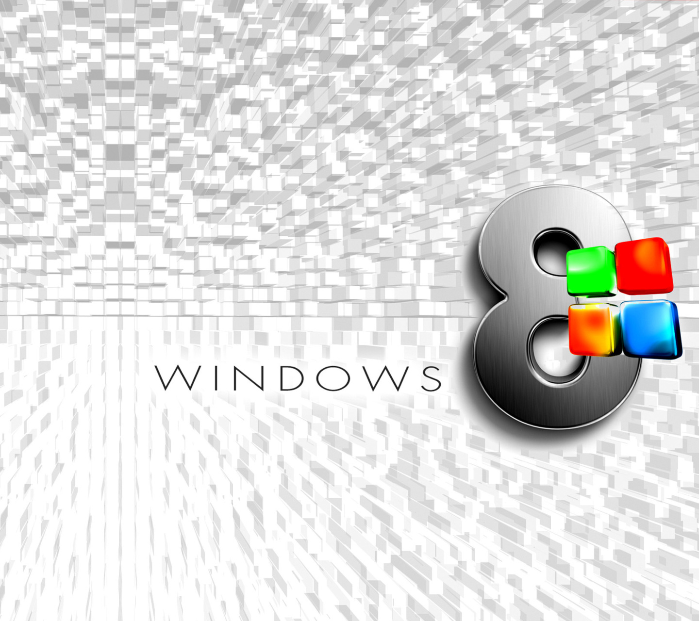 Fondo de pantalla Windows 8 Logo Wallpaper 1440x1280