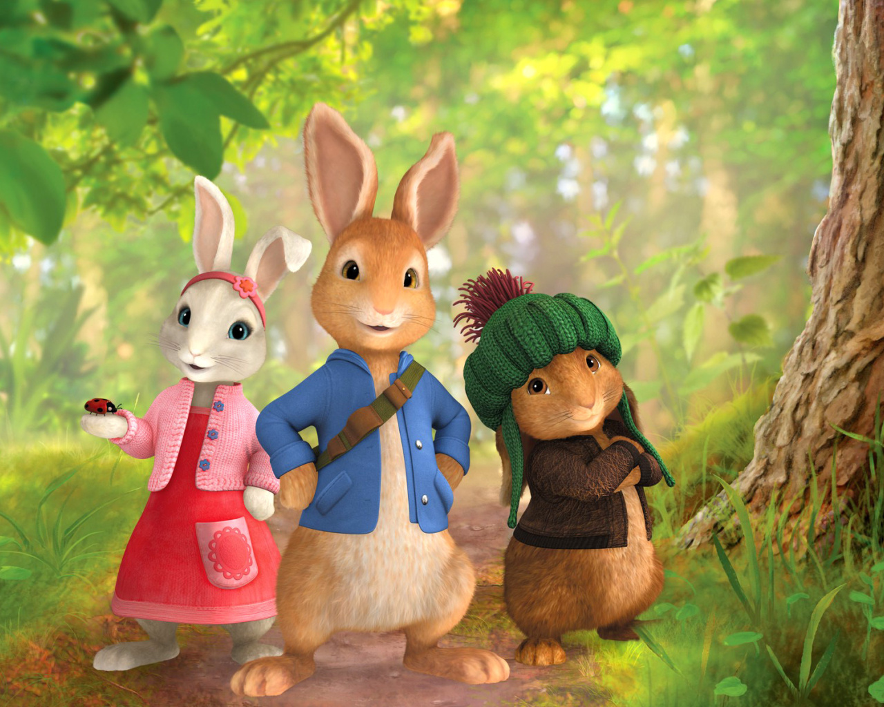 Fondo de pantalla The Tale of Peter Rabbit 1280x1024
