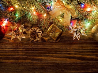 Screenshot №1 pro téma New Year Decorations 320x240