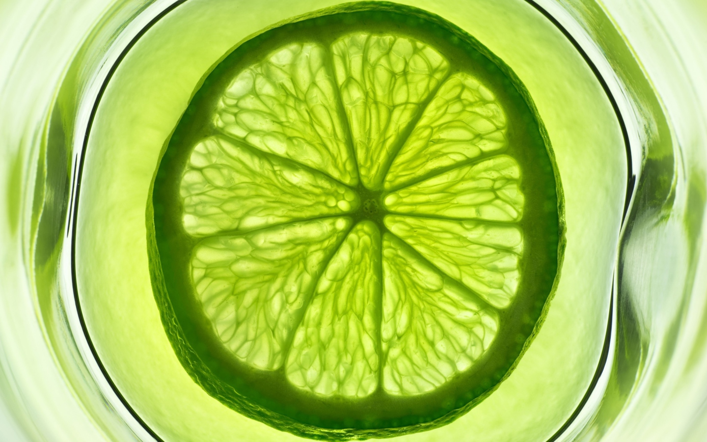 Screenshot №1 pro téma Lime Citrus Fruit 1440x900