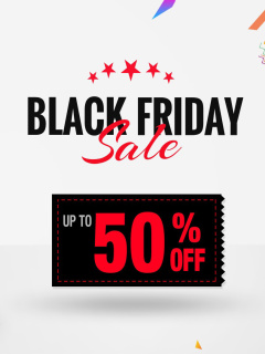 Sfondi Black Friday 240x320