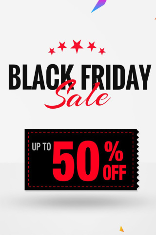 Das Black Friday Wallpaper 320x480